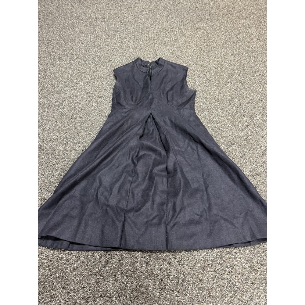 True Vintage Womans Dress 1960s Black Rare Dressy Classy Scoville